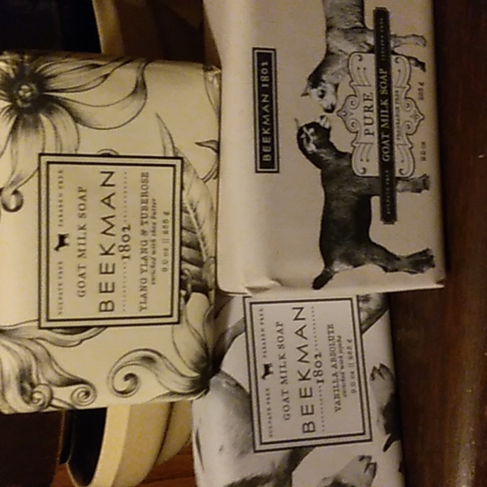 Beekman soapsSOLD....SOLD......SOLD